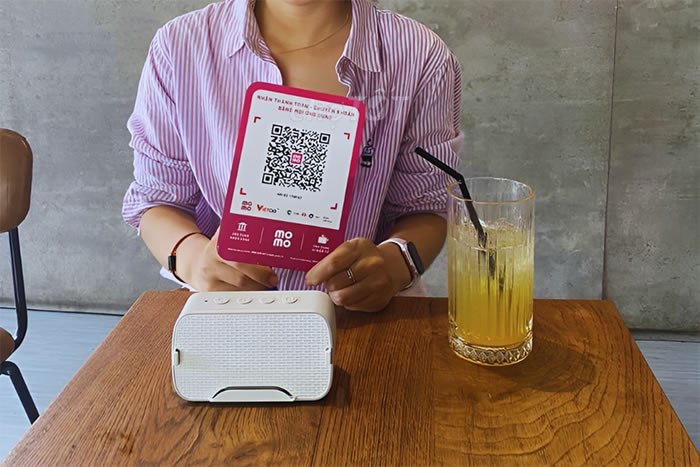 Loa th&ocirc;ng b&aacute;o biến động số dư QR chuyển t&agrave;i khoản ng&acirc;n h&agrave;ng