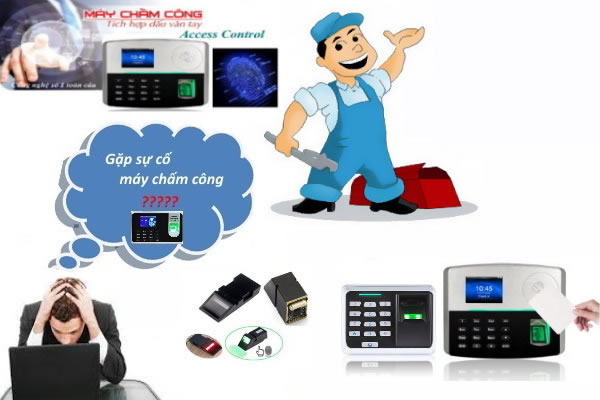 Mua bán lắp đặt sửa chữa máy chấm công vân tay tại TP Vinh Nghệ An